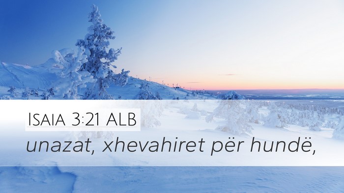 Isaia 3:21 ALB Desktop Wallpaper - unazat, xhevahiret për - Desktop Bible Verse Wallpaper