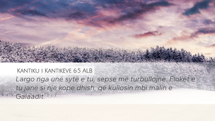 Kantiku i Kantikëve 6:5 ALB Bible Verse Image