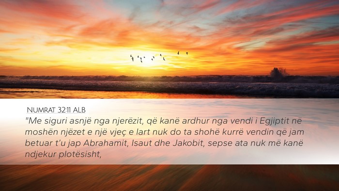 Numrat 32:11 ALB Desktop Wallpaper - 