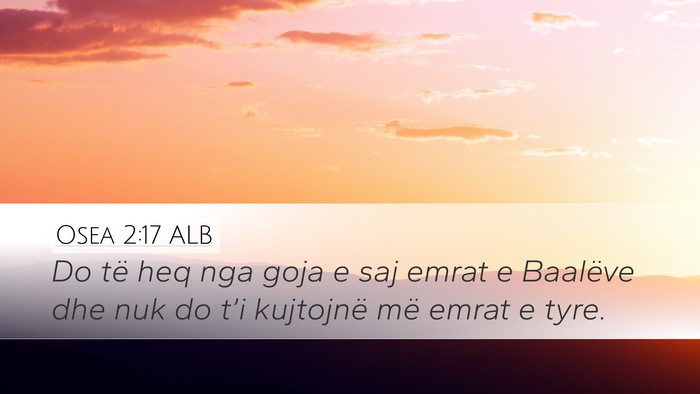Osea 2:17 ALB Bible Verse Image