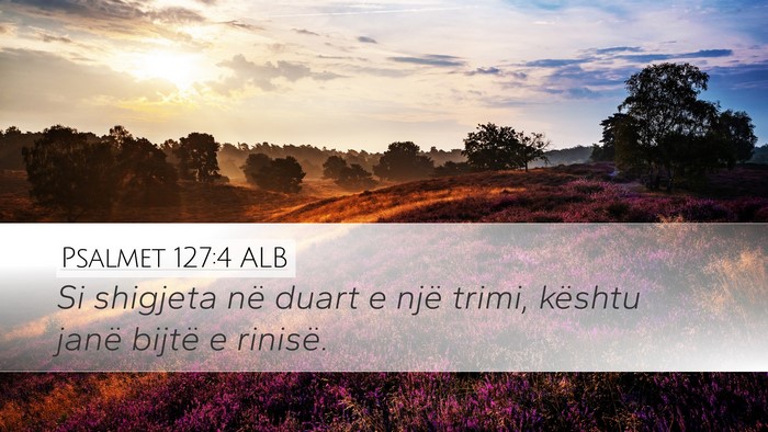 Psalmet 127:4 ALB Bible Verse Image