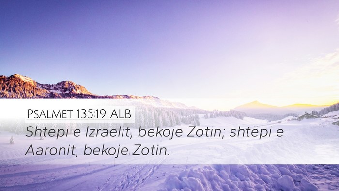 Psalmet 135:19 ALB Bible Verse Image