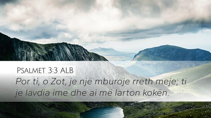 Psalmet 3:3 ALB Bible Verse Image