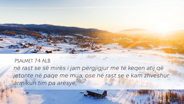 Psalmet 7:4 ALB Bible Verse Image