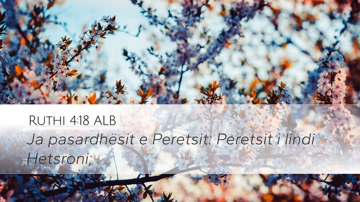 Ruthi 4:18 ALB Bible Verse Image