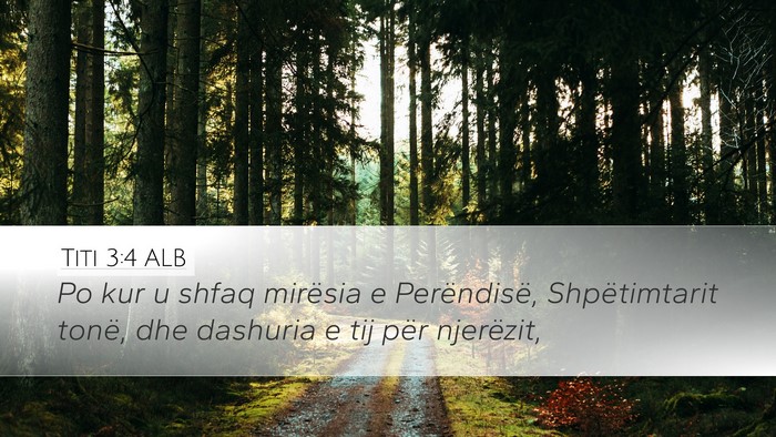 Titi 3:4 ALB Bible Verse Image