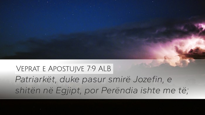 Veprat e Apostujve 7:9 ALB Bible Verse Image