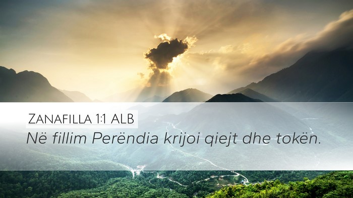 Zanafilla 1:1 ALB Bible Verse Image