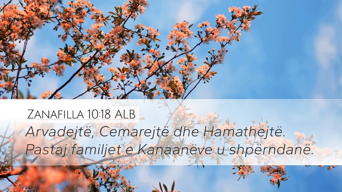 Zanafilla 10:18 ALB Bible Verse Image