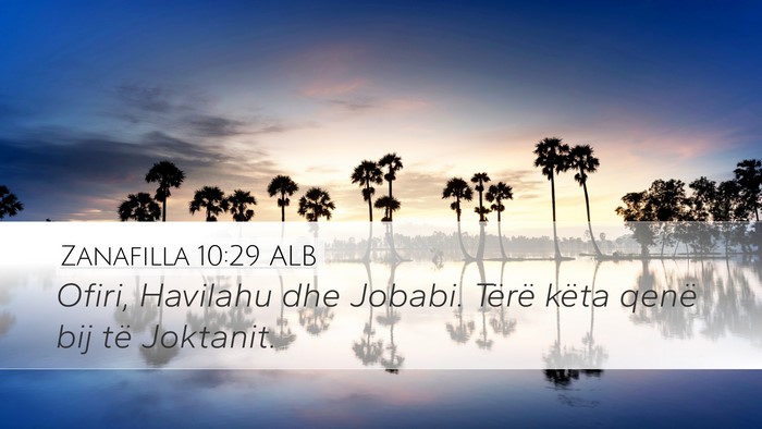 Zanafilla 10:29 ALB Bible Verse Image