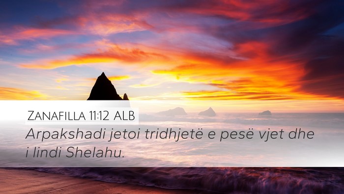 Zanafilla 11:12 ALB Bible Verse Image