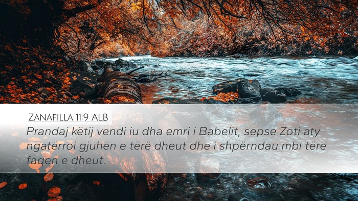 Zanafilla 11:9 ALB Bible Verse Image