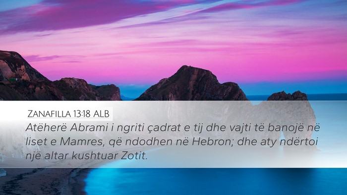 Zanafilla 13:18 ALB Bible Verse Image