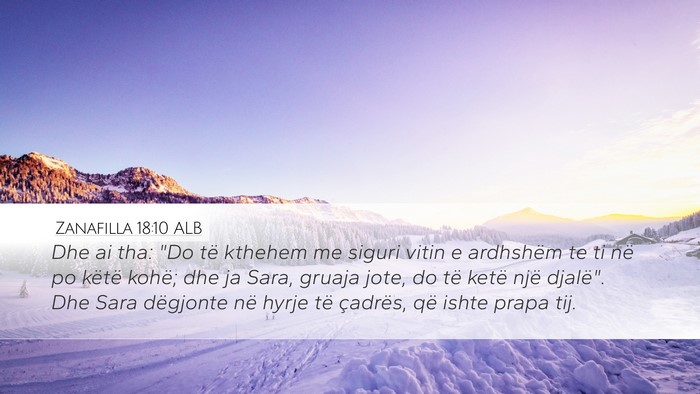 Zanafilla 18:10 ALB Bible Verse Image