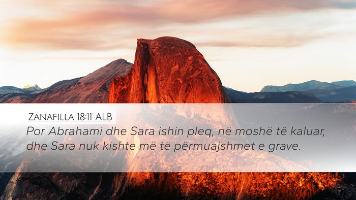 Zanafilla 18:11 ALB Bible Verse Image