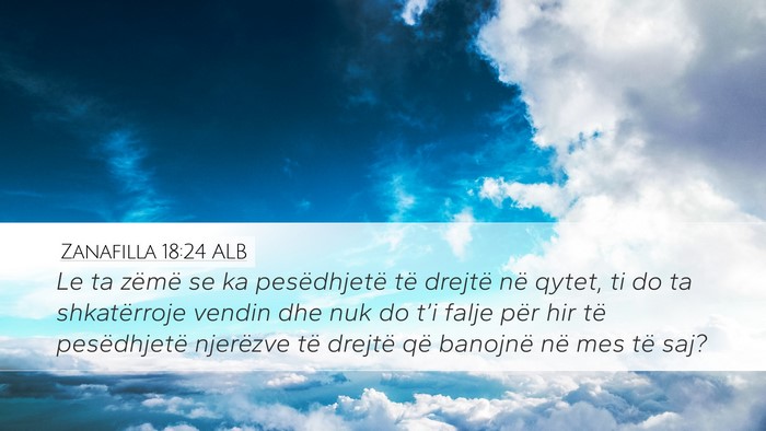 Zanafilla 18:24 ALB Bible Verse Image