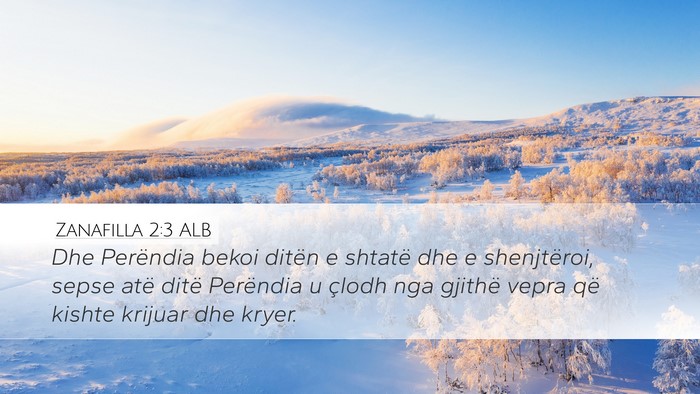 Zanafilla 2:3 ALB Bible Verse Image
