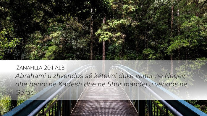 Zanafilla 20:1 ALB Bible Verse Image