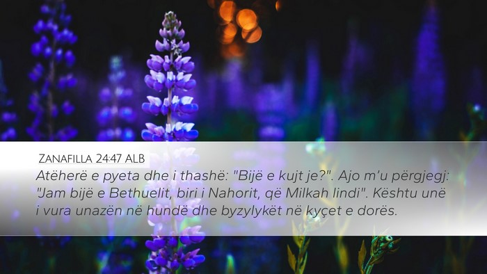 Zanafilla 24:47 ALB Bible Verse Image