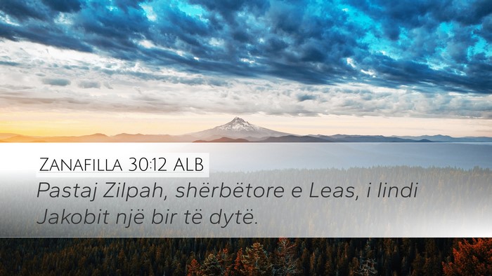 Zanafilla 30:12 ALB Bible Verse Image
