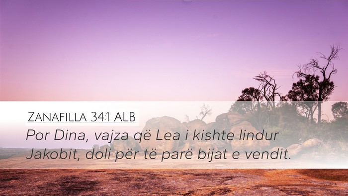 Zanafilla 34:1 ALB Bible Verse Image