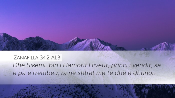 Zanafilla 34:2 ALB Bible Verse Image