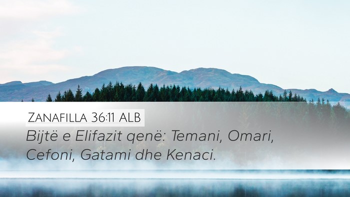 Zanafilla 36:11 ALB Bible Verse Image