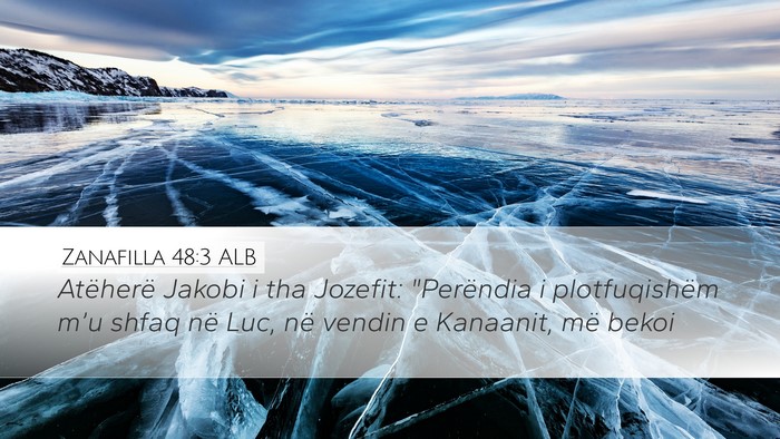 Zanafilla 48:3 ALB Bible Verse Image