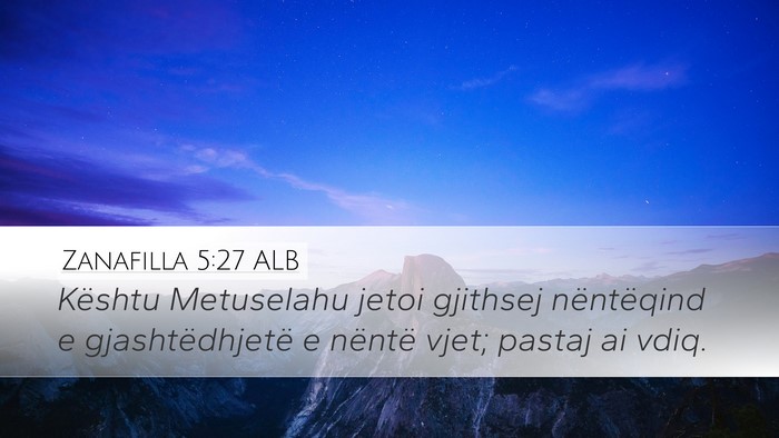 Zanafilla 5:27 ALB Bible Verse Image