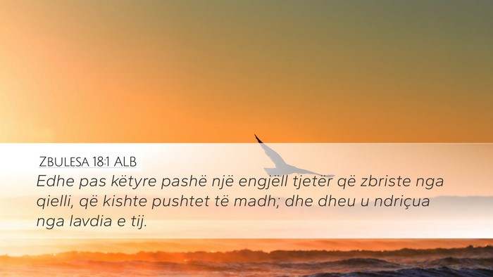 Zbulesa 18:1 ALB Bible Verse Image