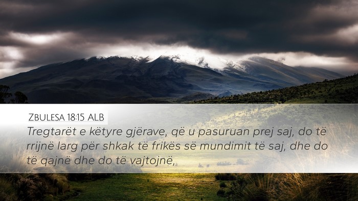 Zbulesa 18:15 ALB Bible Verse Image