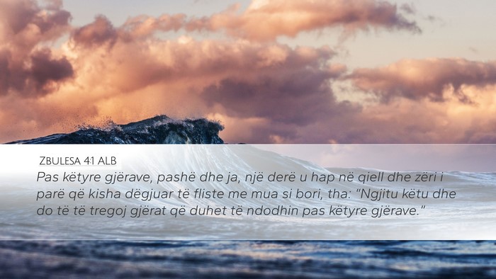 Zbulesa 4:1 ALB Bible Verse Image