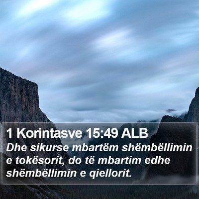 1 Korintasve 15:49 ALB Bible Verse Image