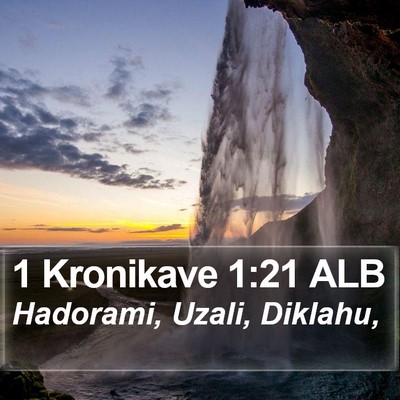 1 Kronikave 1:21 ALB Bible Verse Image