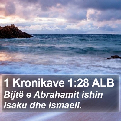 1 Kronikave 1:28 ALB Bible Verse Image