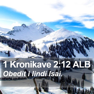 1 Kronikave 2:12 ALB Bible Verse Image