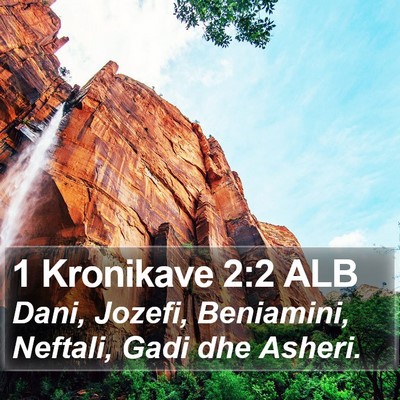 1 Kronikave 2:2 ALB Bible Verse Image