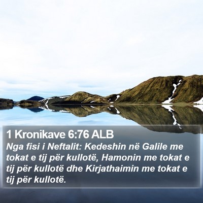 1 Kronikave 6:76 ALB Bible Verse Image