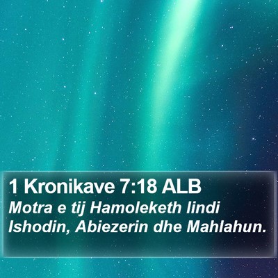 1 Kronikave 7:18 ALB Bible Verse Image