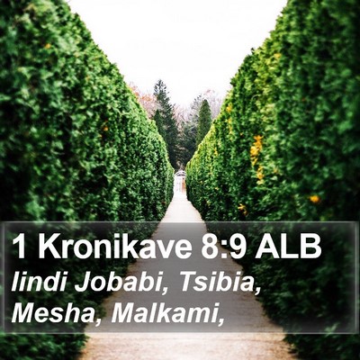 1 Kronikave 8:9 ALB Bible Verse Image