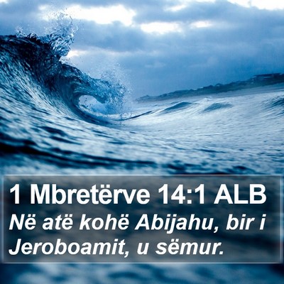 1 Mbretërve 14:1 ALB Bible Verse Image