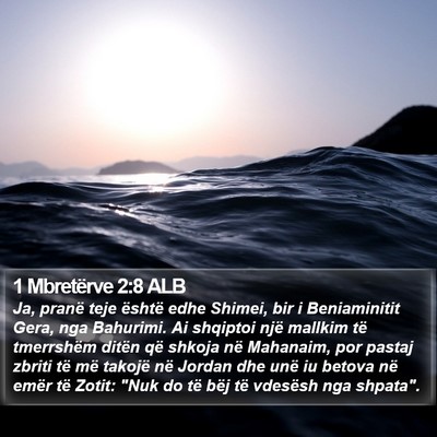 1 Mbretërve 2:8 ALB Bible Verse Image