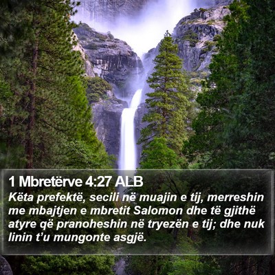 1 Mbretërve 4:27 ALB Bible Verse Image
