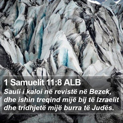 1 Samuelit 11:8 ALB Bible Verse Image