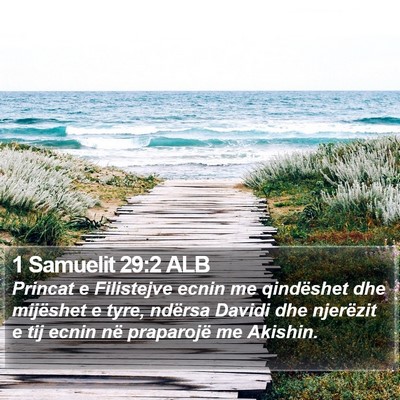 1 Samuelit 29:2 ALB Bible Verse Image