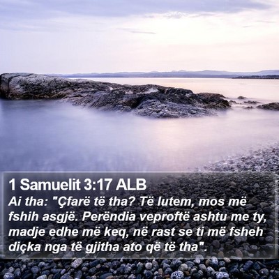 1 Samuelit 3:17 ALB Bible Verse Image