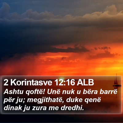 2 Korintasve 12:16 ALB Bible Verse Image