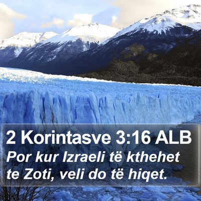 2 Korintasve 3:16 ALB Bible Verse Image