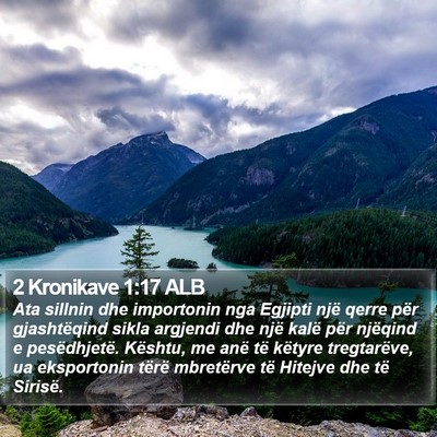 2 Kronikave 1:17 ALB Bible Verse Image
