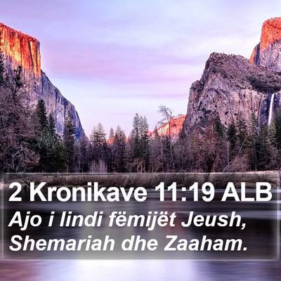 2 Kronikave 11:19 ALB Bible Verse Image